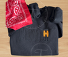 H-town 3D embroidered sweatshirt