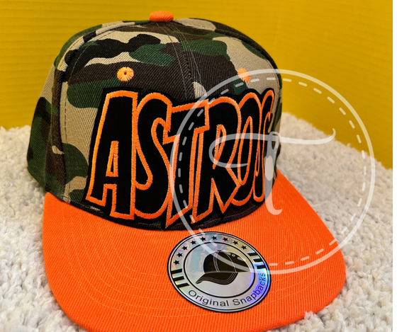 Astros camo hat