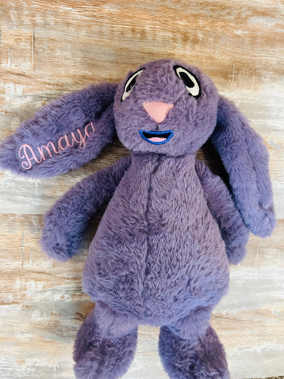 Floppy purple bunny