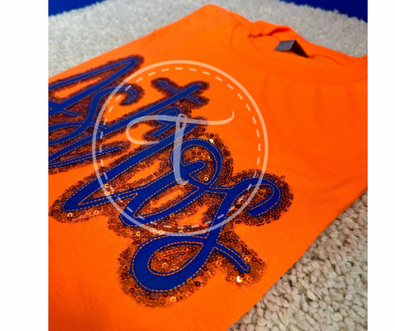 embroidered Astros  T-shirt