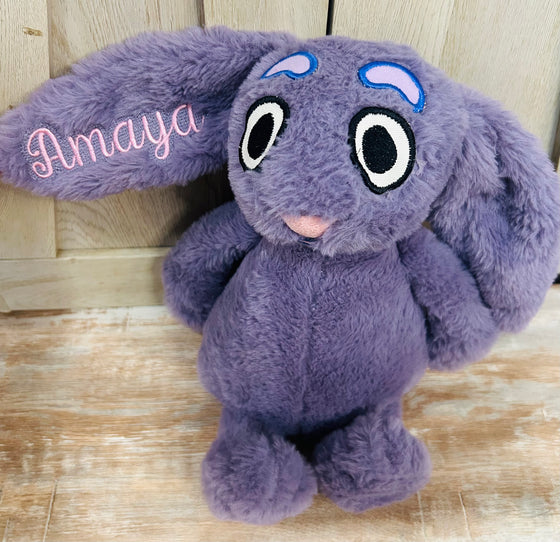 Floppy purple bunny