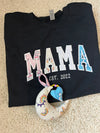 Mama or Dad Sweatshirt with moon keepsake