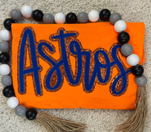  Embroidered Astros Orange T-shirt