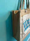 Burlap MAMA bag