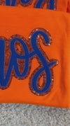 Embroidered Astros Orange T-shirt
