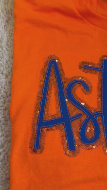  embroidered Astros  T-shirt